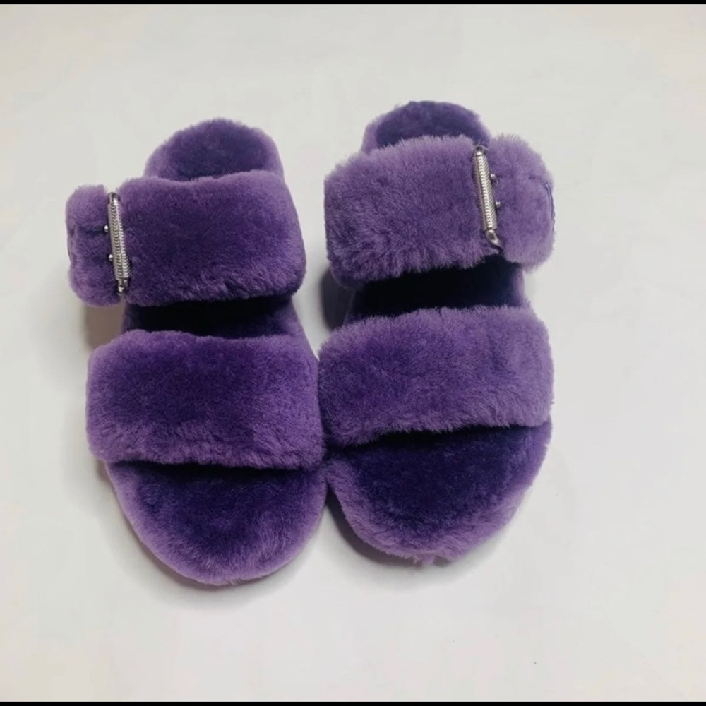 UGG FUZZ YEAH SLIDE SLIPPERS - Picture 2 of 6